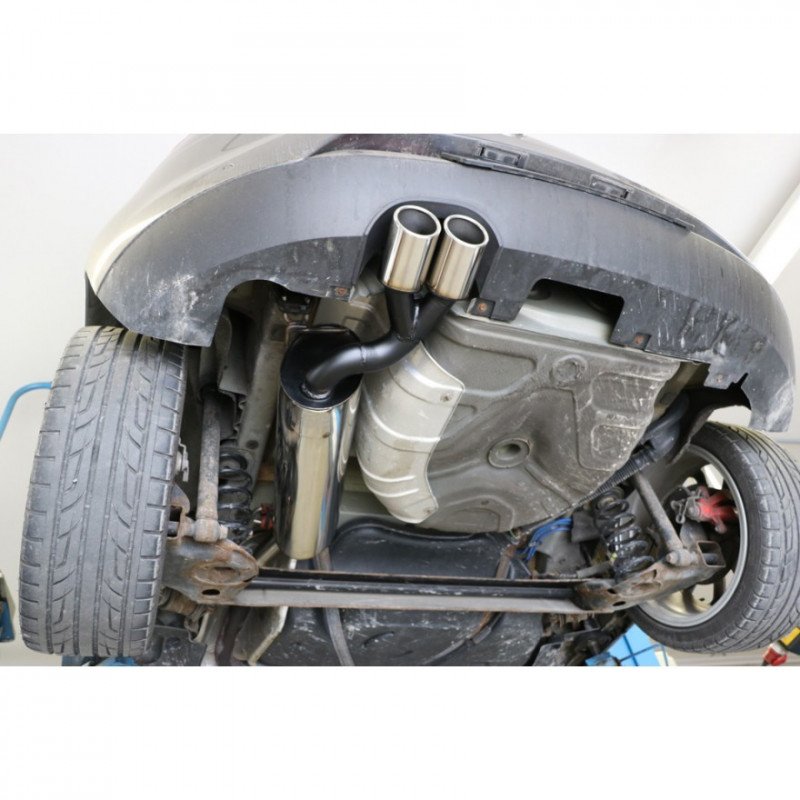 Ligne D'échappement Complète Pour Fiat Bravo II 1.4 T-Jet 150CH - Acier Aluminié - Homologué E