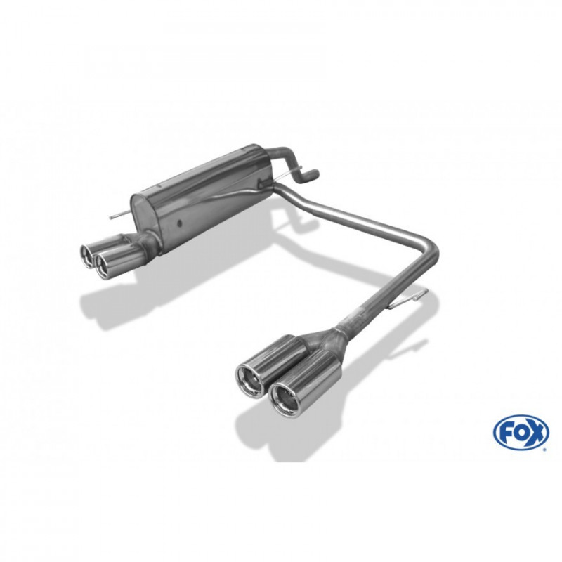 Paire De Supports Silencieux D'origine Pour Fiat 238 – Neuf Sous Blister