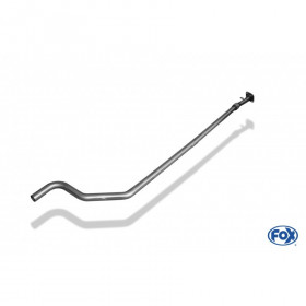 Stainless catalyst connection tube for FIAT GRANDE PUNTO TYPE 199