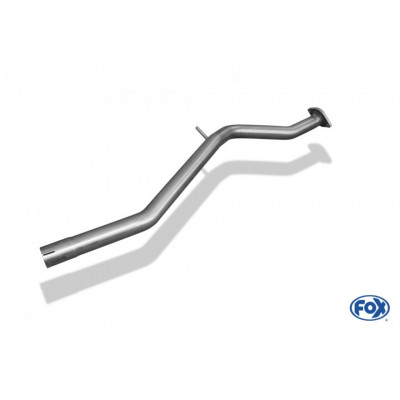 Tube de suppression de silencieux avant inox pour FIAT 124 SPIDER