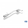 Silencieux arrière inox 1x90mm type 13 pour FORD C-MAX MK1