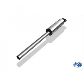 Silent stainless steel front for FORD C-MAX MK1