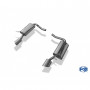 Silent rear duplex stainless steel 1x115x85mm type 38 for FORD COUGAR TYPE BCV