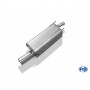 1x90mm 13 stainless steel rear silencer for FORD FIESTA MK4/5 (TYPE JAS/JBS)