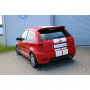 Silent stainless steel rear 1x90mm type 13 for FORD FIESTA MK6 ST150