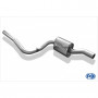 Silent stainless steel front for FORD FIESTA MK6 ST150