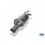 Catback with 1x90mm type 14 stainless steel back silencer and catalyst connection tube for FORD FIESTA MK6