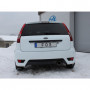 Catback with 1x90mm type 14 stainless steel back silencer and catalyst connection tube for FORD FIESTA MK6