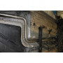 Catback with 1x90mm type 14 stainless steel back silencer and catalyst connection tube for FORD FIESTA MK6