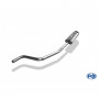 Silencieux avant inox (sans flexible) pour FORD FIESTA MK7