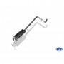 Silent stainless steel front (without hose) for FORD FIESTA MK7