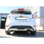 Silent stainless steel rear 2x90mm type 25 for FORD FIESTA MK7 ST200