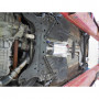 Silent stainless steel front for FORD FIESTA MK7 ST200