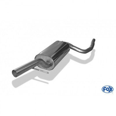 Silent stainless steel front for FORD FOCUS MK1 TYPE DAW/DBW/DFW/DNW