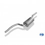 Silent stainless steel front for FORD FOCUS MK1 TYPE DAW/DBW/DFW/DNW