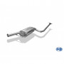 Silent stainless steel front for FORD FOCUS MK1 TYPE DAW/DBW/DFW/DNW