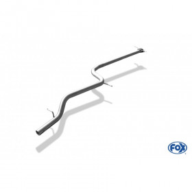 Stainless front silencer removal tube for FORD FOCUS MK1 TYPE DAW/DBW/DFW/DNW