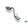 Silent stainless steel rear 1x106x71mm type 32 for FORD FOCUS MK2 (HAYON)