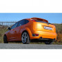 Silent rear duplex stainless steel 1x100mm type 17 for FORD FOCUS ST MK2