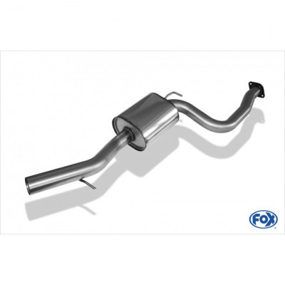 Silent stainless steel front for FORD FOCUS ST MK2