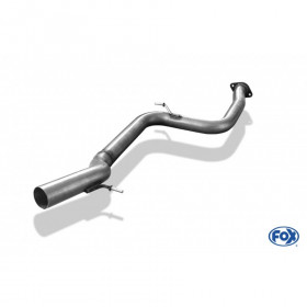 Tube de suppression de silencieux avant inox pour FORD FOCUS RS MK2