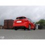 Silent rear duplex stainless steel 1x100mm type 16 for FORD FOCUS S MK3 (HAYON)