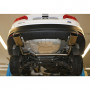 Silent rear duplex stainless steel 1x145x65mm type 59 for FORD FOCUS MK3 (BREAK/SW)
