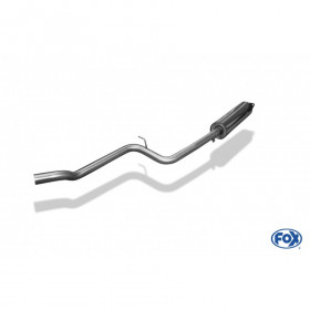 Silencieux avant inox pour FORD FOCUS MK3 (BREAK/SW)