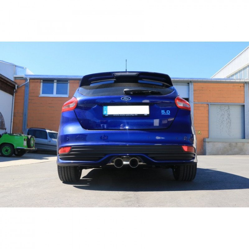 Silencieux Arrière Pour Ford Focus III 2.0 TDCi – Échappement Acier, Homologué E, 30 Mois Garantie