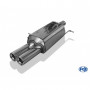 Silencieux arrière inox 2x80mm type 13 pour FORD GALAXY TYPE WGR