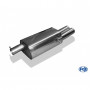 Silencieux arrière inox 2x80mm type 13 pour FORD GALAXY TYPE WGR