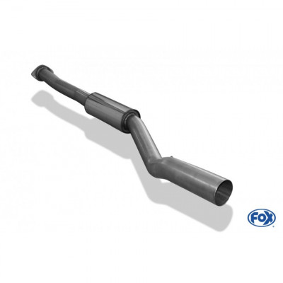 Silent stainless steel front for FORD KUGA MK1