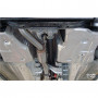 Silent stainless steel front for FORD KUGA MK1