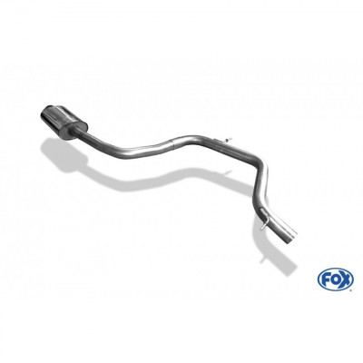 Silent stainless steel front for FORD MONDEO MK4 (HAYON)