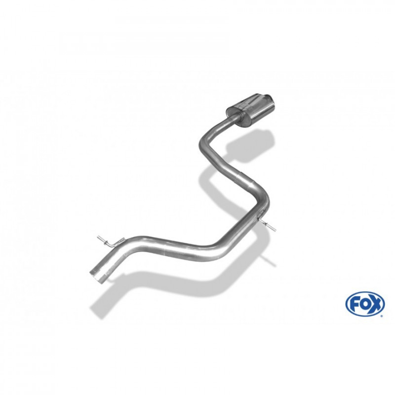 Ligne D'échappement Complète Pour Ford Mondeo MK1 1.8 TD - Silencieux Intermédiaire Et Arrière - Kit De Montage