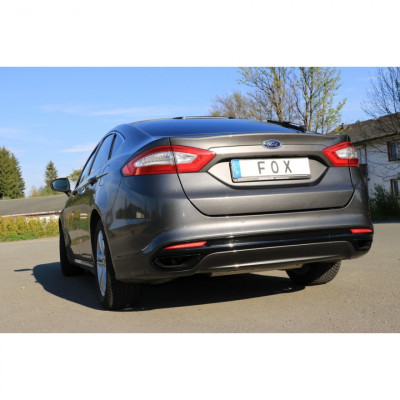 Silencieux arrière duplex inox pour sortie d'origine pour FORD MONDEO MK5