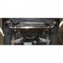 Silent rear duplex stainless steel for original output for FORD MONDEO MK5