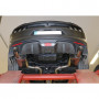Silent rear duplex stainless steel 1x100mm type 25 for FORD MUSTANG MK6 COUPE/CABRIOLET