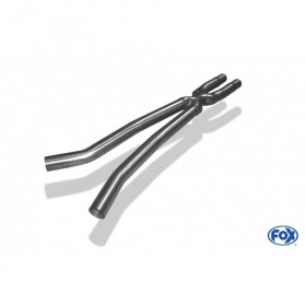 Stainless front silencer removal tube for FORD MUSTANG MK6 COUPE/CABRIOLET