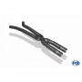 Tube de suppression de silencieux avant inox pour FORD MUSTANG MK6 COUPE/CABRIOLET