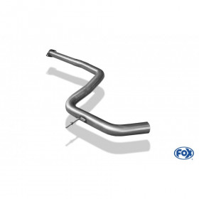 Stainless front silencer removal tube for FORD S-MAX 2.5L