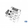 Silencieux arrière duplex inox 1x100mm type 17 pour HONDA ACCORD VII TYPE CL7
