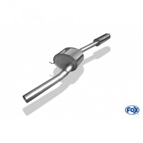 Silent stainless steel front for HONDA ACCORD VII TYPE CL7/CL9