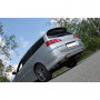 Silent rear duplex stainless steel 1x100mm type 16 for HONDA ACCORD VII TOURER TYPE CM1
