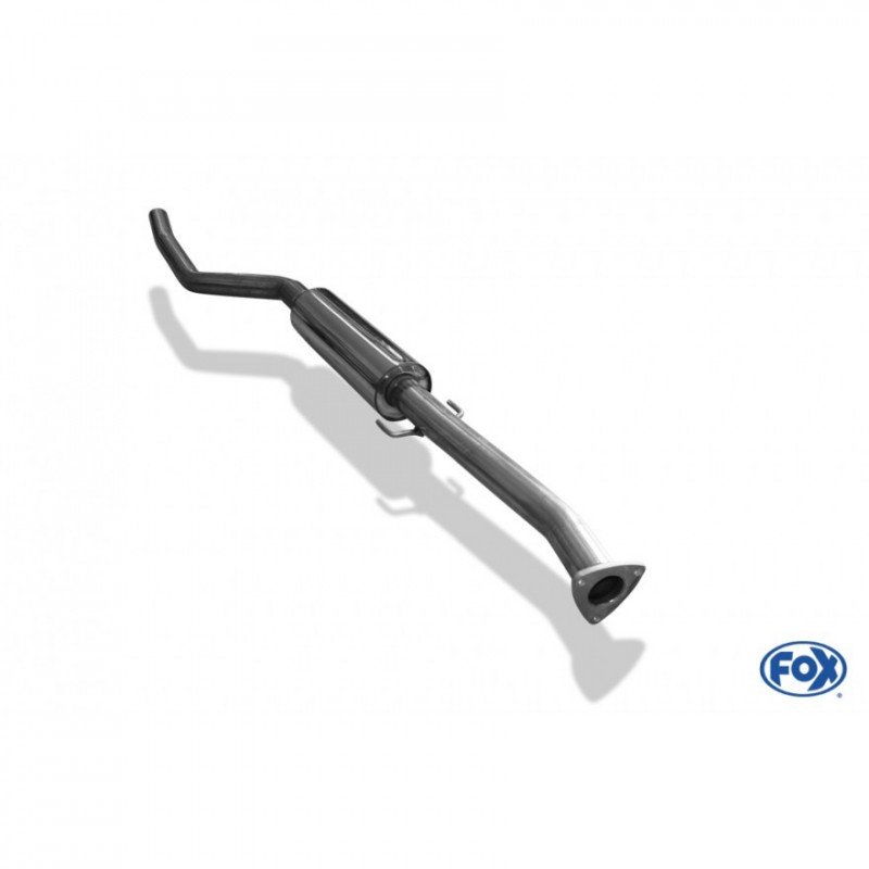 Silencieux Central Pour Honda Accord 94-98 2.0 16V - Pièce échappement Neuve - Acier Aluminisé - Références Multiples