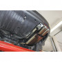 Silent stainless steel rear 2x90mm type 25 for HONDA CR-V VI