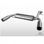 Silencieux arrière duplex inox 1x90mm type 10 pour HONDA CIVIC IV