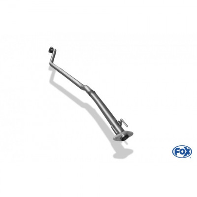 Tube de suppression de silencieux avant inox pour HONDA CIVIC VII COUPE (EM2)