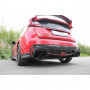 Silencieux arrière duplex inox 2x90mm type 25 (embouts noirs) pour HONDA CIVIC 9 TYPE R (FK2)