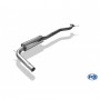 Silent stainless steel front for HONDA CIVIC IX HAYON